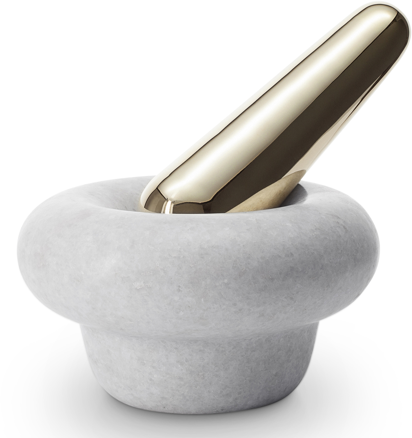 Stone Pestle And Mortar - Mortar Pestle Alessi (2000x2000), Png Download