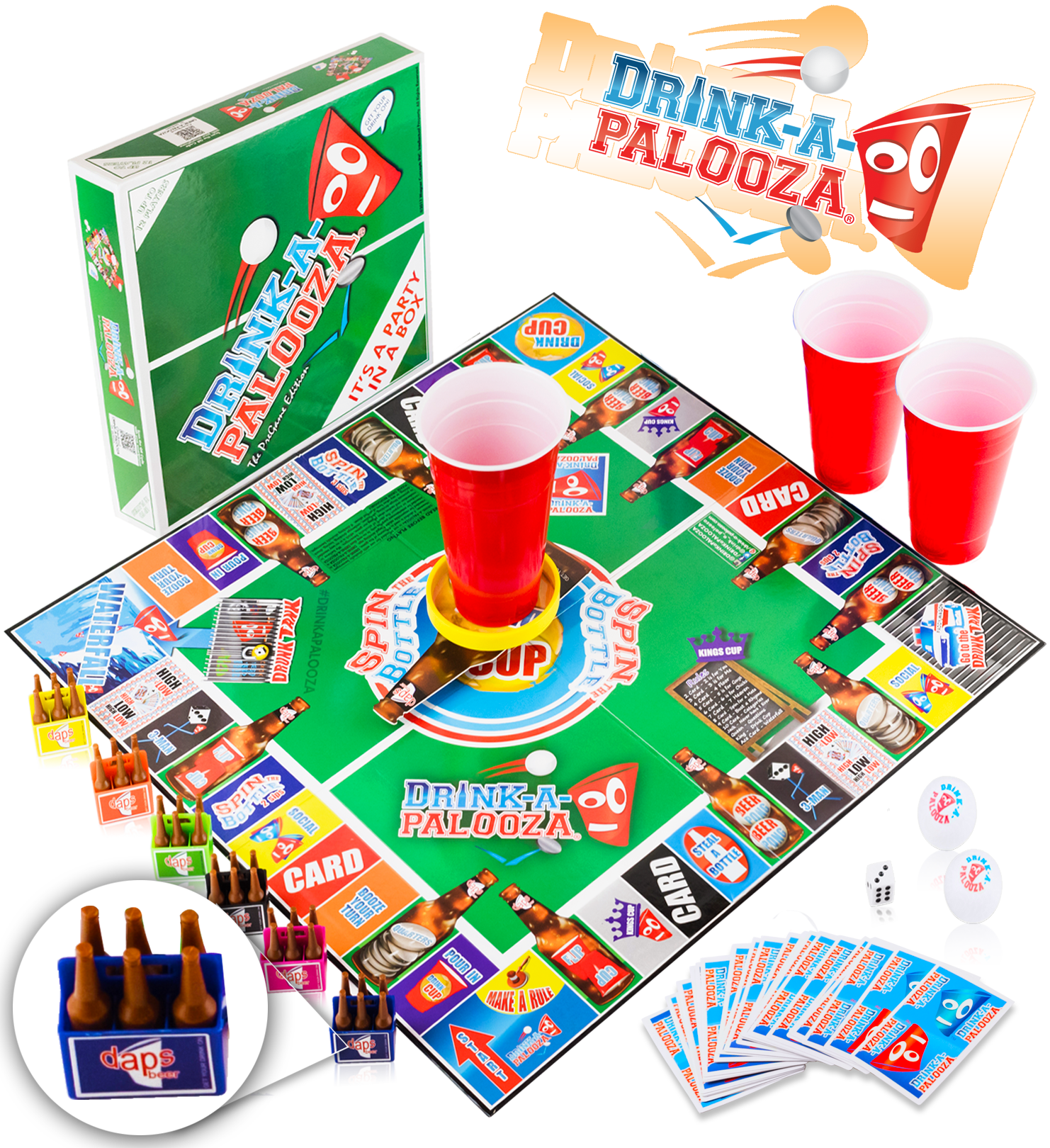 Drinking Board Game (1482x1620), Png Download