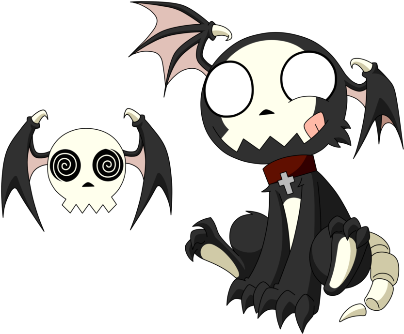 Jpg Free Download Drawings Of Monsters Design By Lunatic - Cute Monster Drawings Anime (900x761), Png Download