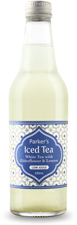 White Tea With Elderflower And Lemon - Glass Bottle (534x800), Png Download