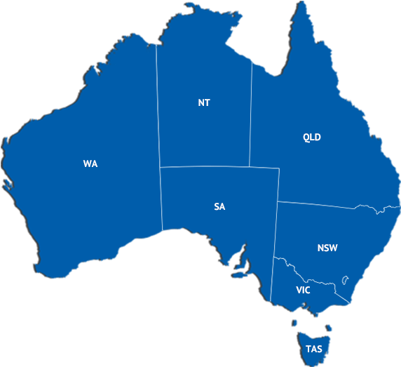 Australian Lifeguard Service Homeumadmin2015 08 12t15 - Map Of Australia (1920x600), Png Download