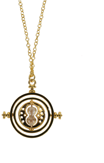 Time Turner Necklace Transparent Background - Harry Potter Time Turner Necklace (528x600), Png Download