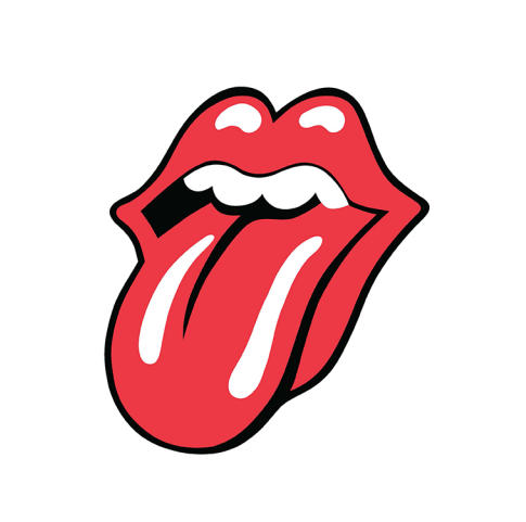 Drawn Tongue Rolling Stones - Rolling Stones Tongue (640x480), Png Download