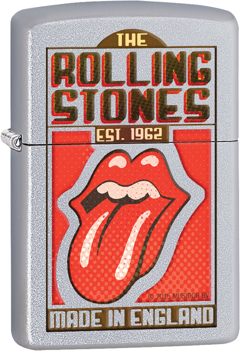 #29127 Rolling Stones Allan Distributors, Llc - Rolling Stone Zippo (535x758), Png Download