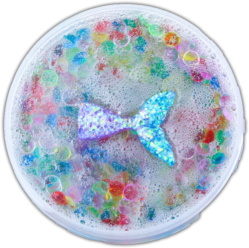 Mermaid Scales - Circle (1024x1024), Png Download