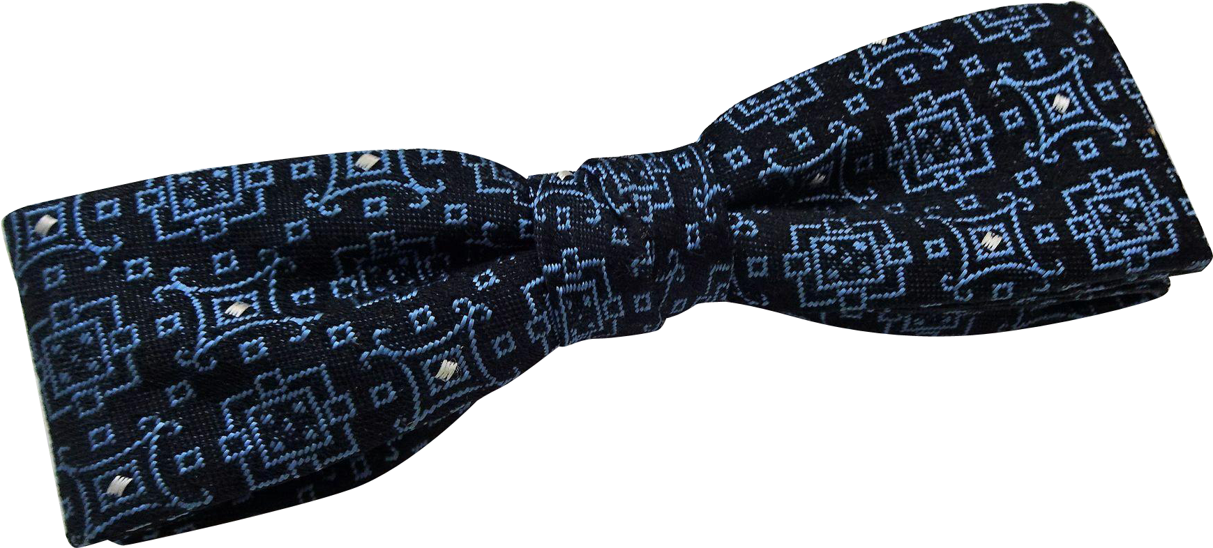 Bow Tie Clipart Necktie - Paisley (1738x1738), Png Download