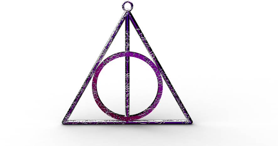 Deathly Hallows Lord Of The Ring (960x520), Png Download