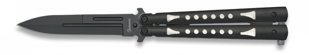 Folding Butterfly Knife Spain 36237 Martinez Albainox - Hunting Knife (1000x1000), Png Download