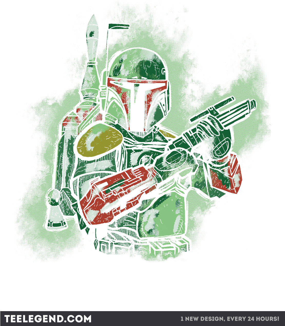 Mandalorian Warrior - Illustration (1110x1380), Png Download
