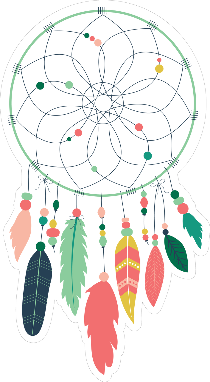 Categories - Silhouette Dream Catcher (705x1280), Png Download