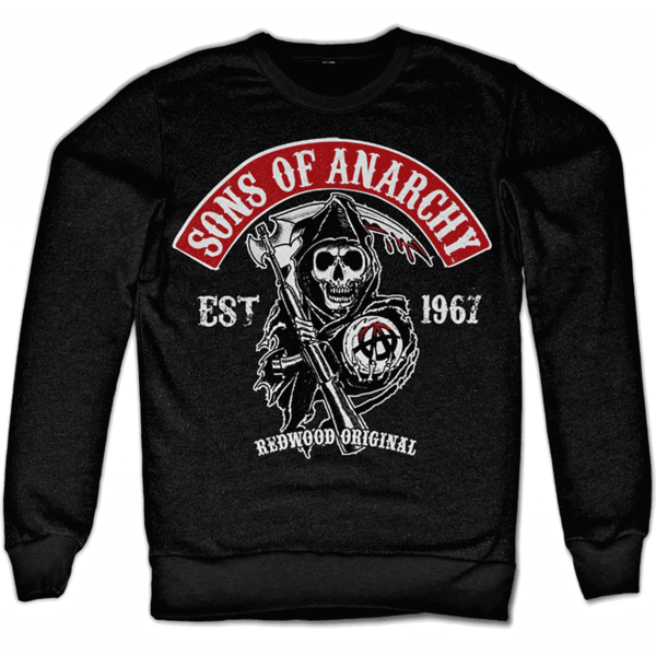 Sons Of Anarchy Mens Sweatshirt - Son Of Anarchy T Shirt (600x599), Png Download