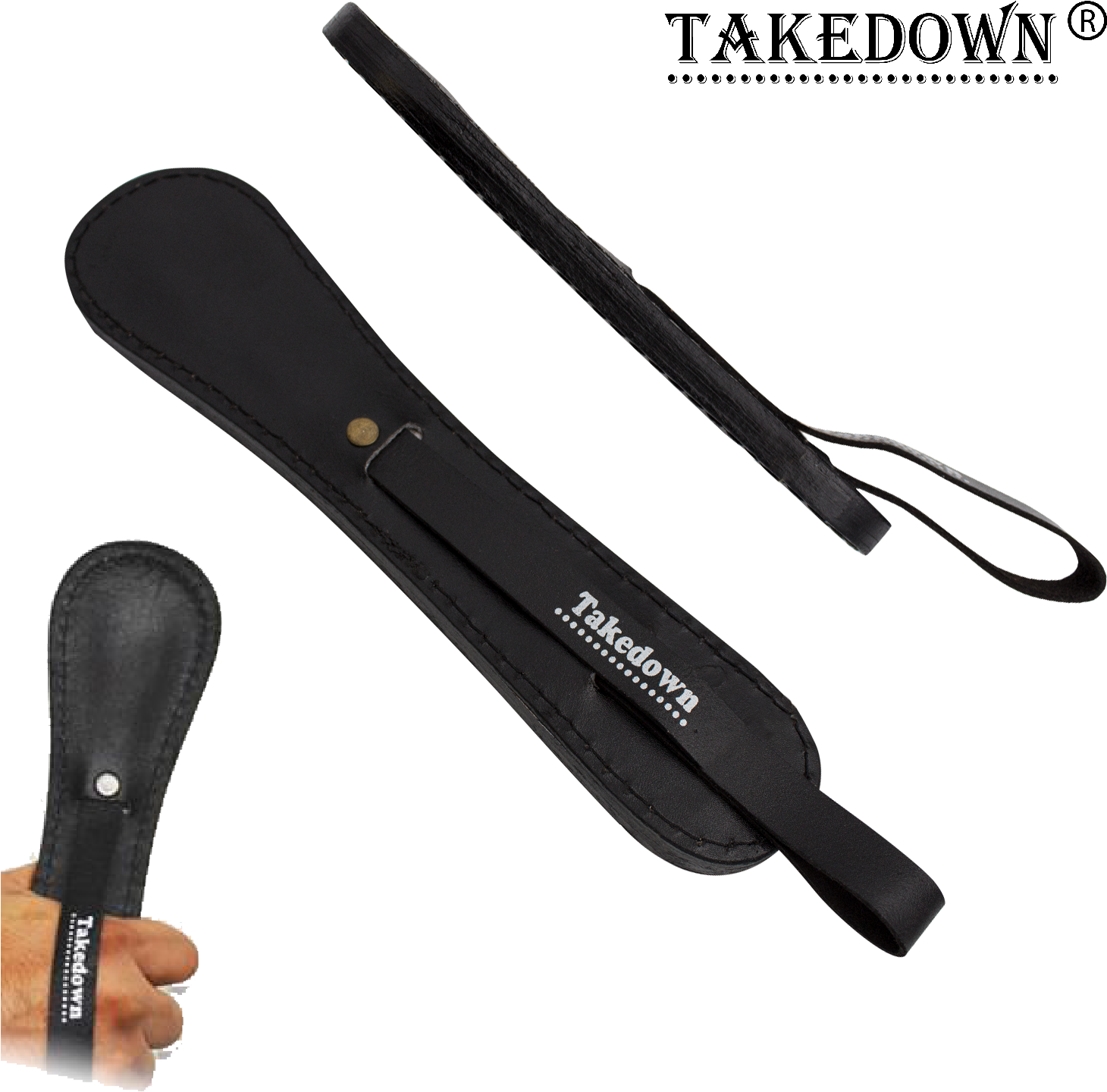 11 Inch High Quality Real Leather Slapper - Strap (1500x1500), Png Download