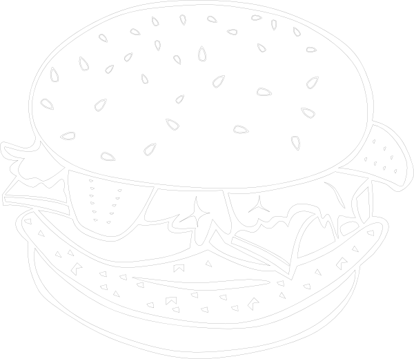 Burger With Crown Clipart - Illustration (600x520), Png Download