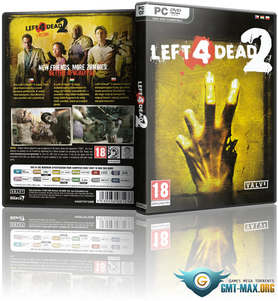 Left 4 Dead 2 - Left 4 Dead 2 Xbox 360 (543x596), Png Download