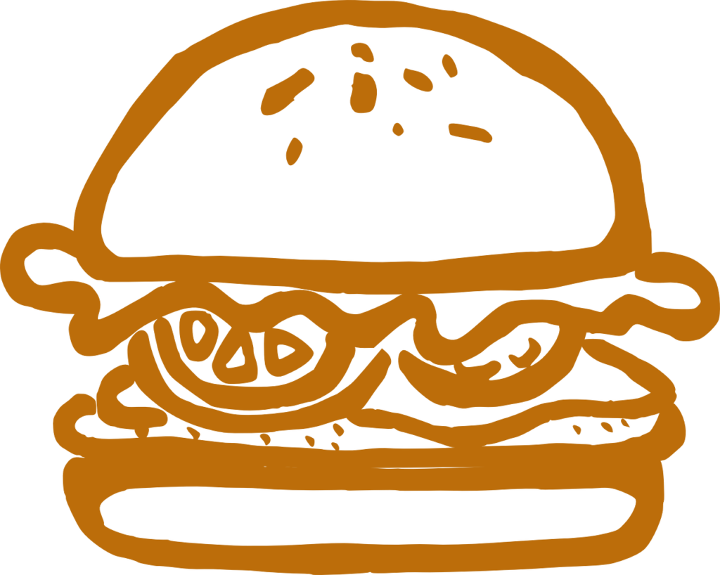 Bon Apetite - Hamburger (1024x818), Png Download