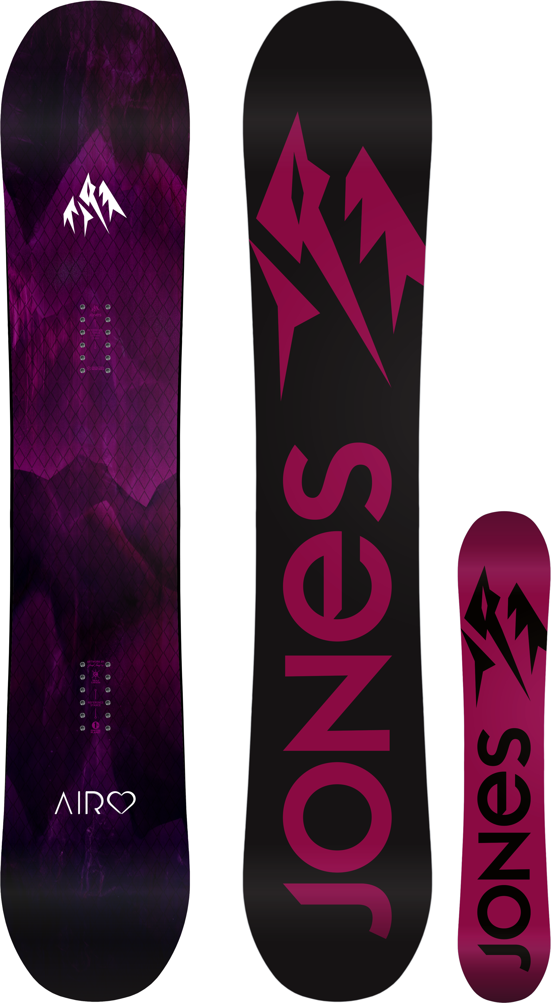 Jones Air Heart - Jones Airheart Board Au (2999x4000), Png Download