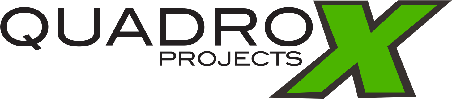 Quadro X Projects - Sign (1500x386), Png Download