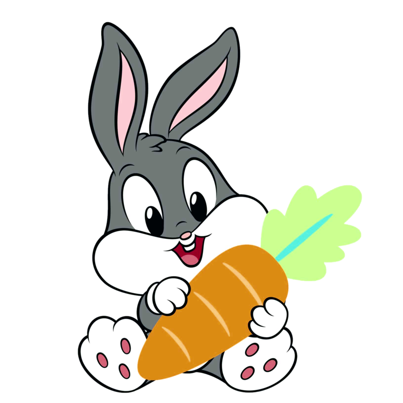 Baby Looney Tunes Bugs Bunny (800x800), Png Download