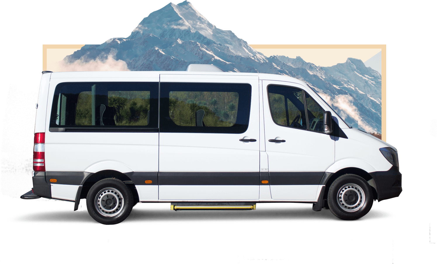 New Zealand's Minivan Rental Specialist - Mercedes-benz Sprinter (1496x902), Png Download