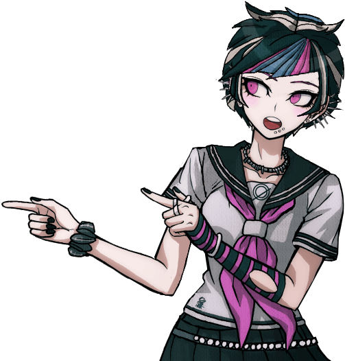 Sprite Editdaily Danganronpa Hair Edit - Ibuki Mioda Sprite Edit (960x560), Png Download