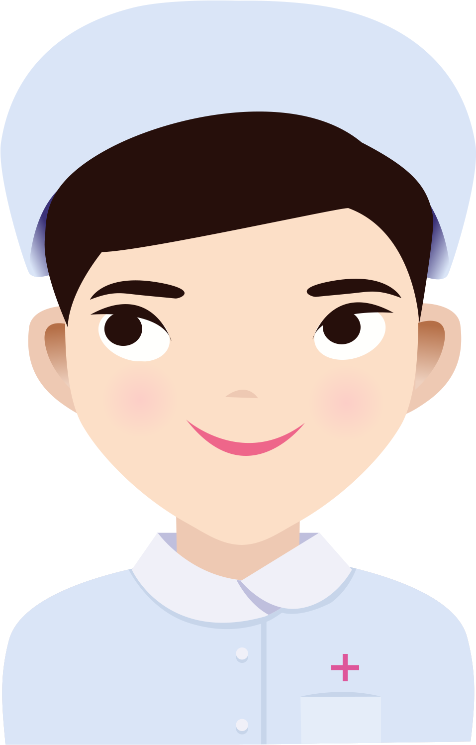 Flat Character Portrait Avatar Png And Psd - Cartoon (2000x2000), Png Download