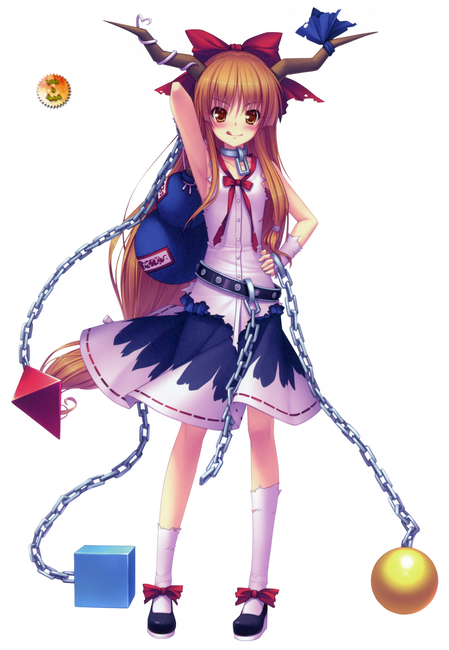 Touhou Project (1500x2171), Png Download