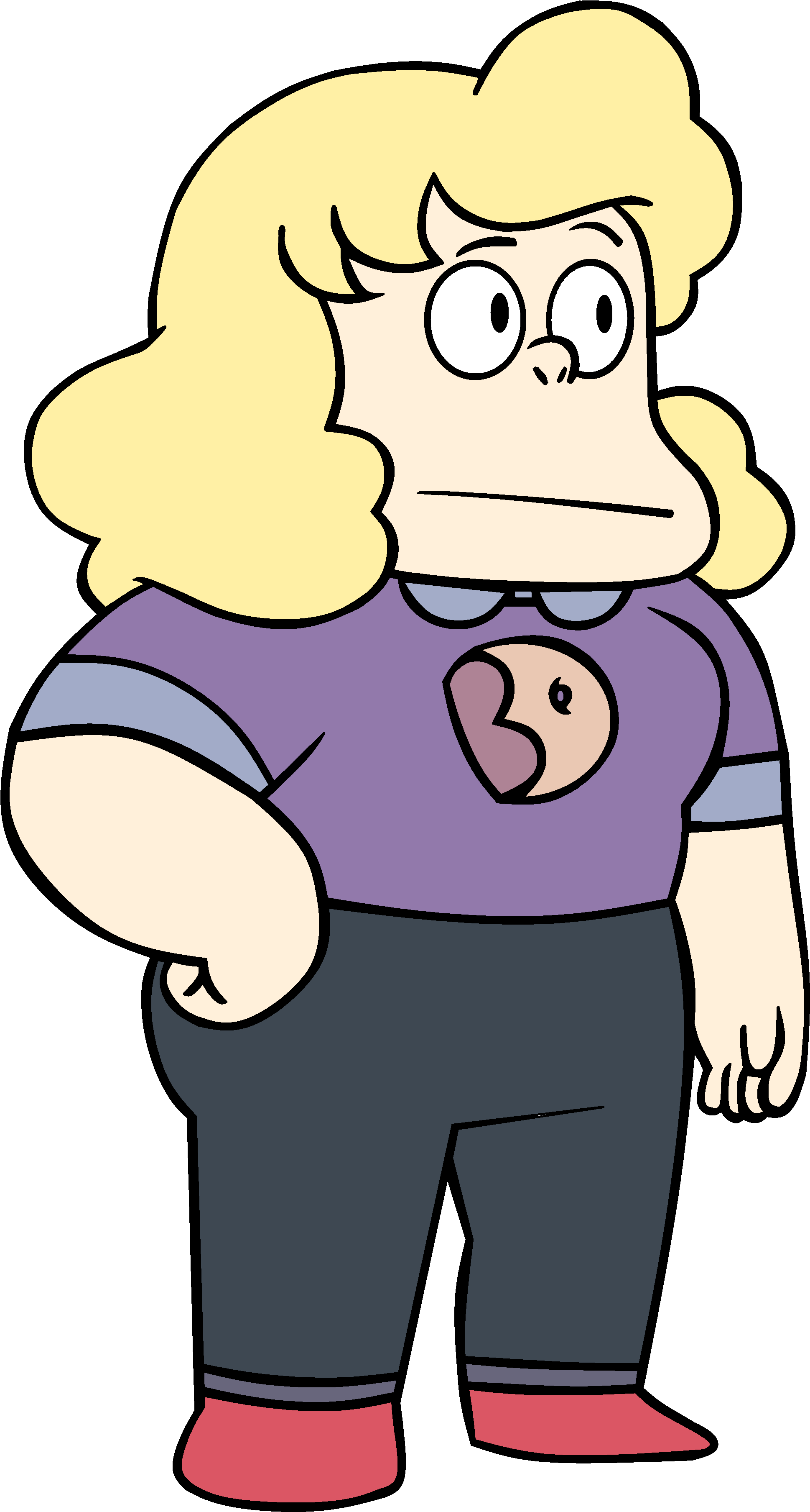 One Mom Being A Mail Carrier, Another A Doctor, And - Steven Universe Characters Sadie (1938x3614), Png Download