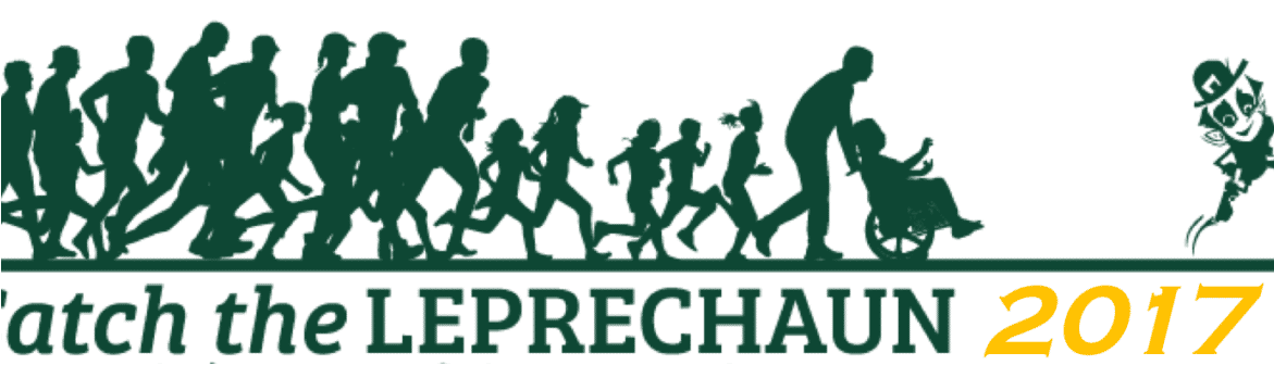 Catch The Leprechaun 5k - Silhouette (1170x636), Png Download
