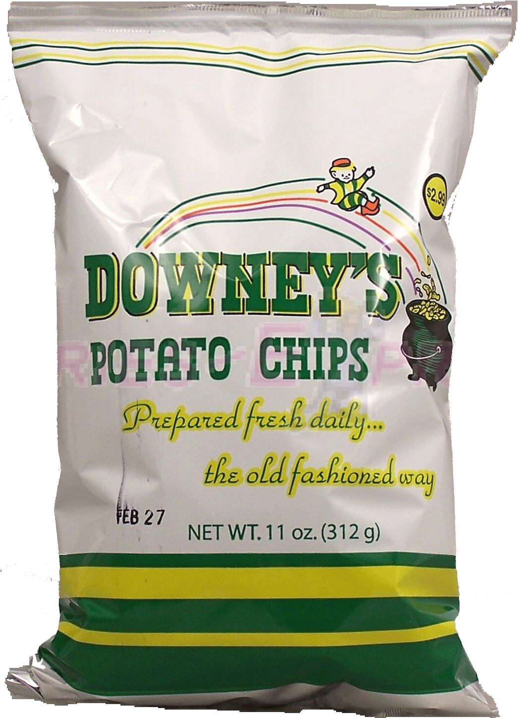 Downey's Potato Chips Are A Michigan-based Brand With - Downey Chips Michigan (1048x1483), Png Download