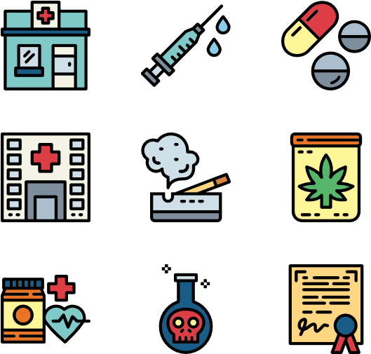 Drugs - Web Design Icons (600x564), Png Download