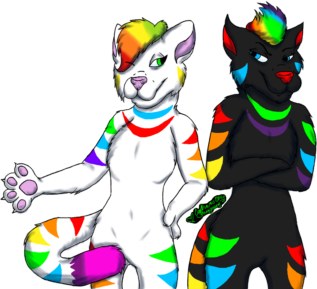 Pride And Punk - Cartoon (1600x1200), Png Download