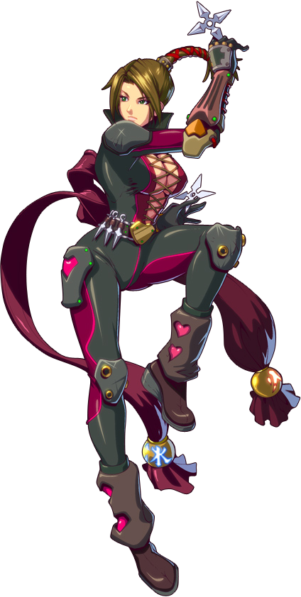 Rumiko The Ninja (424x842), Png Download