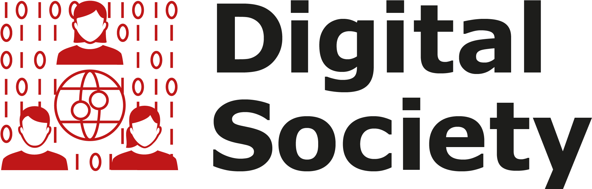 Digital Society - Digital Society Vsnu (3079x747), Png Download