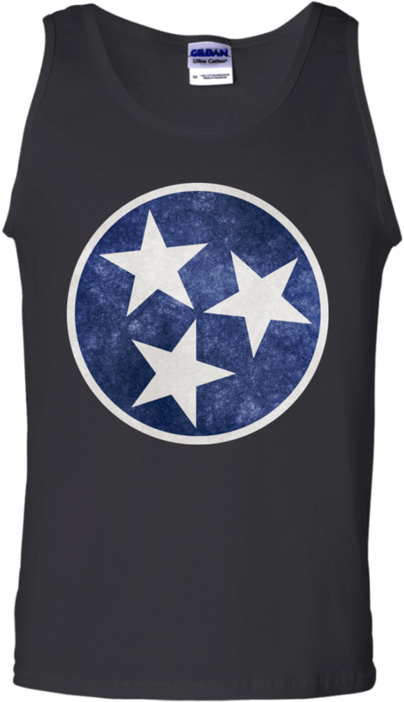 Vintage Grunge Flag Of Tennessee - Free Tennessee Svg Files (1024x1024), Png Download