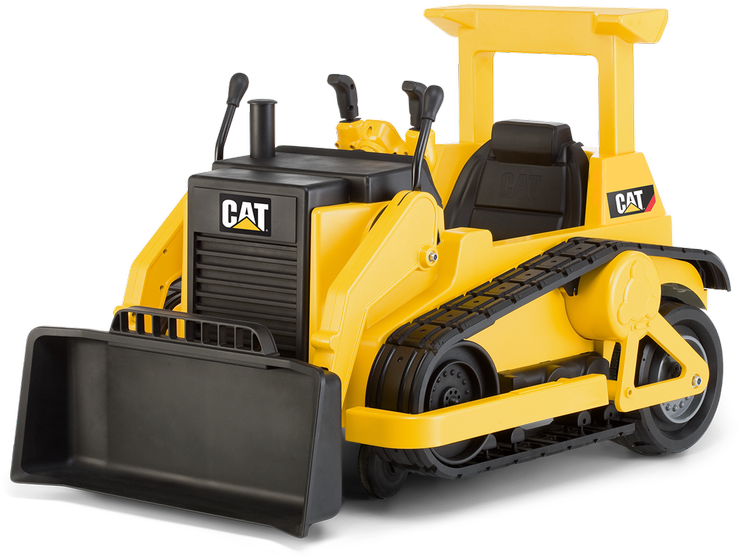 Cat Bulldozer - Kid Trax Cat Bulldozer (900x600), Png Download