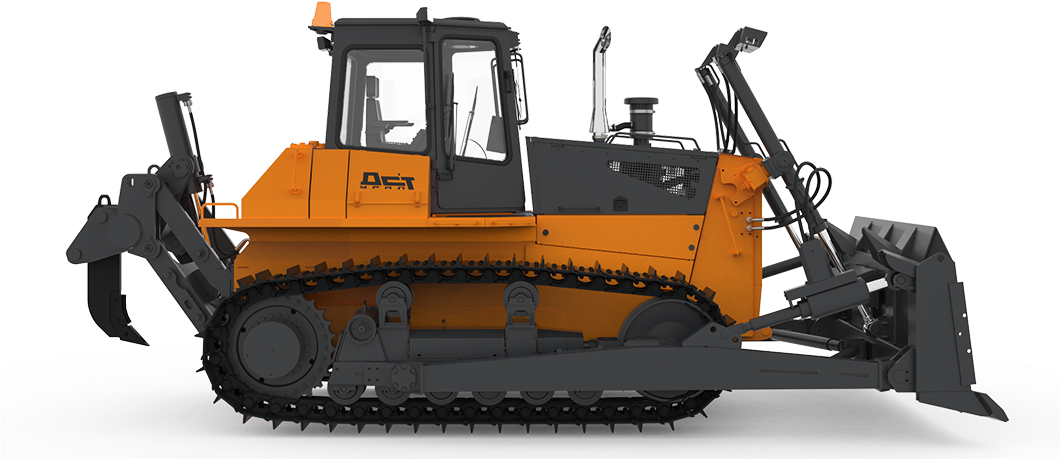 Bulldozer (1101x485), Png Download