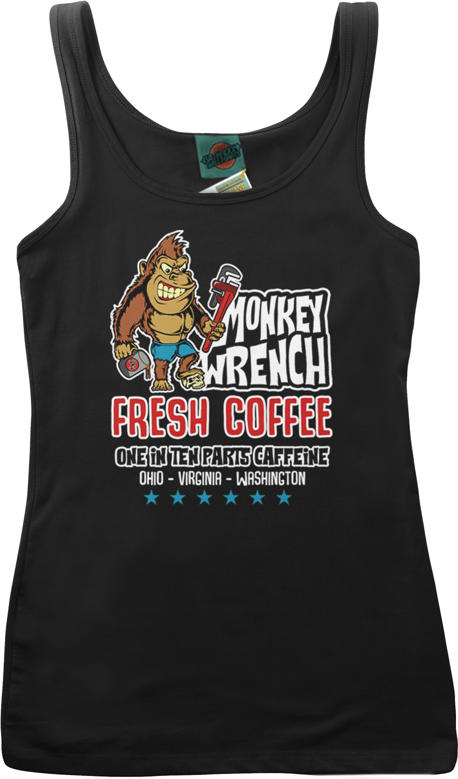 Foo Fighters Inspired Monkey Wrench T-shirt - Active Tank (1000x1625), Png Download