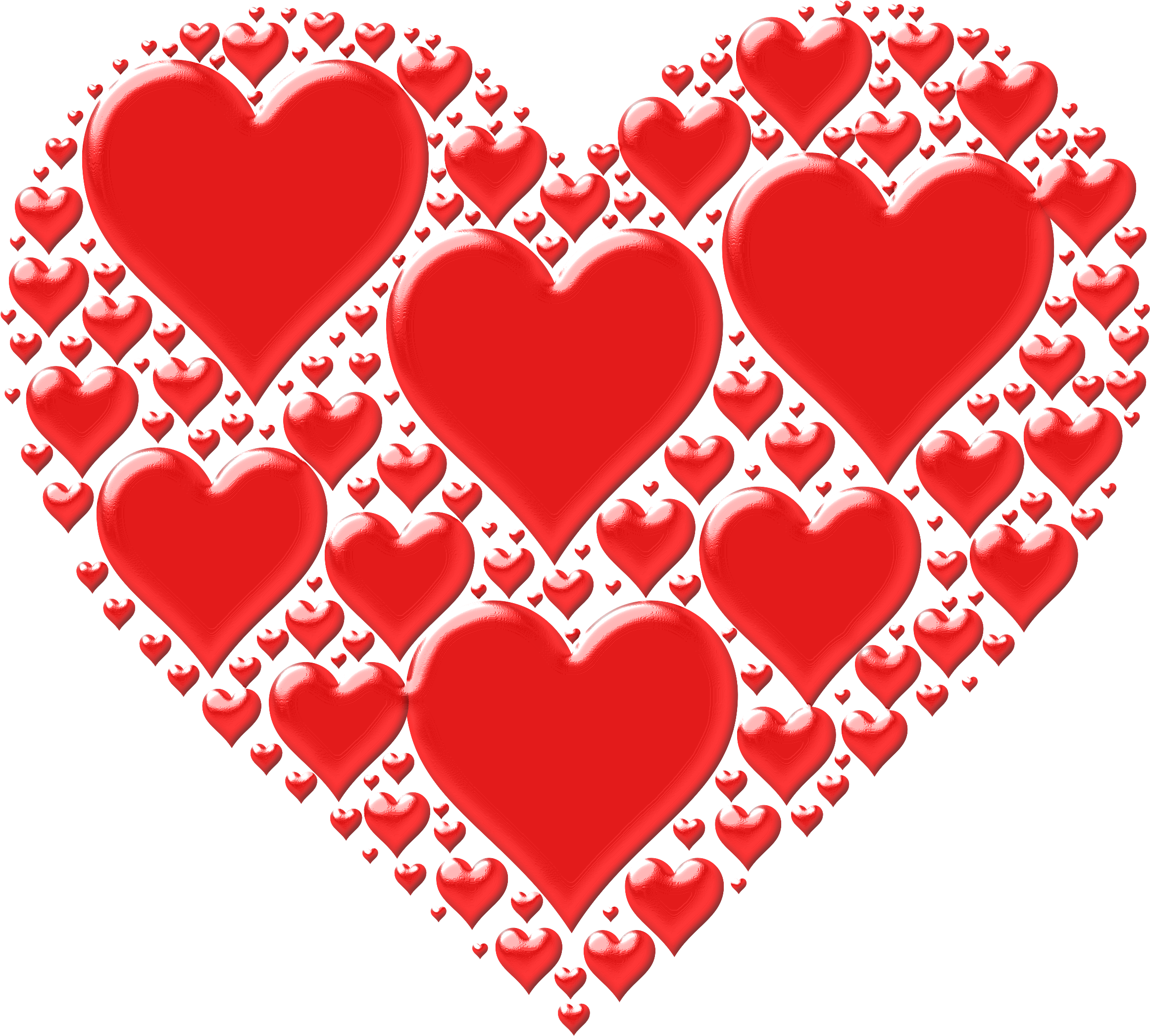 Subscribe - Love Hearts (2400x2161), Png Download