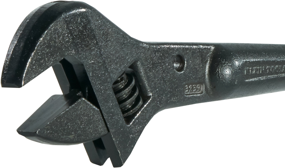 Klein Adjustable Construction Wrench - Adjustable Spanner (934x550), Png Download