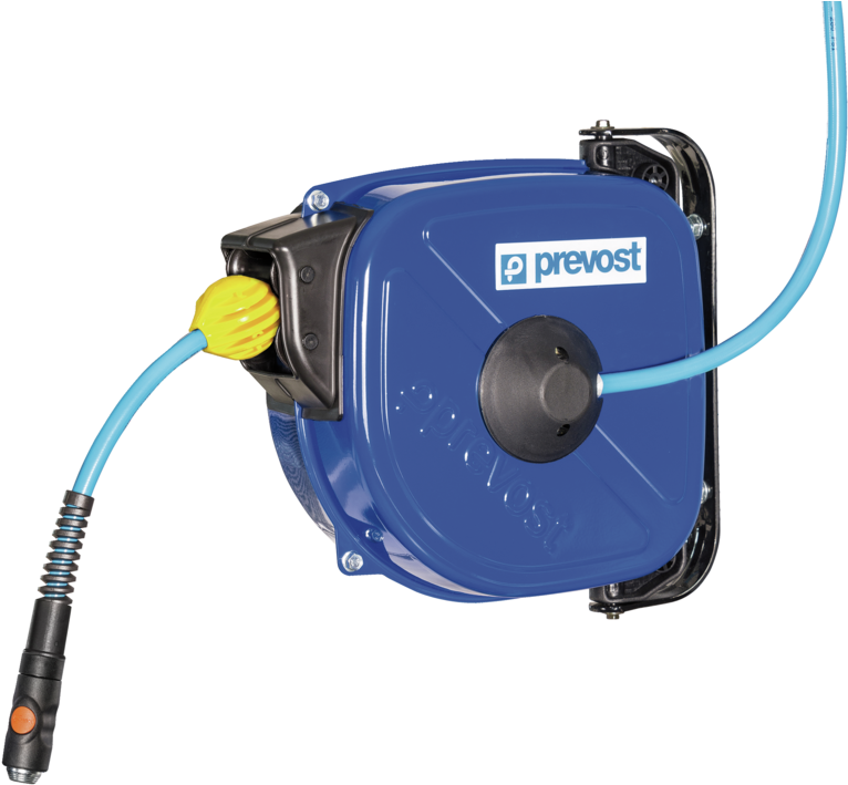 Hose Reel W/ Safety Retraction - Pneumatic Hose Reel Drum (800x800), Png Download