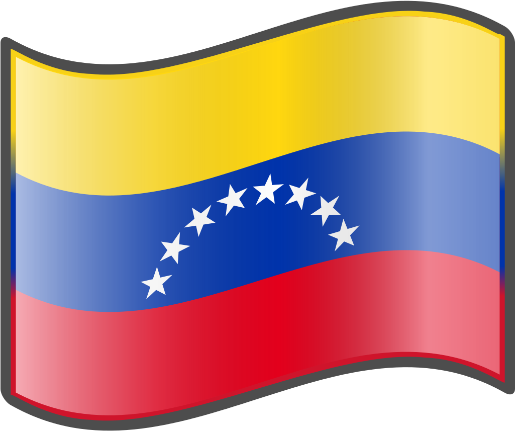 Nuvola Venezuelan Flag - Bandera De Venezuela Dibujo (1024x1024), Png Download