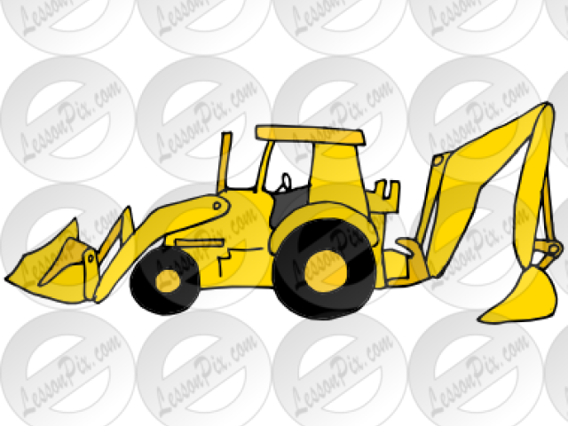Irish Clipart Bulldozer - Bulldozer (640x480), Png Download