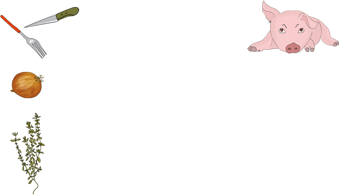 Life Is Short, Eat Pork - Domestic Pig (1181x709), Png Download