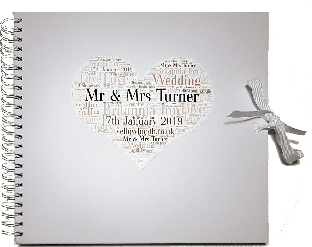 Customised Guest Book - Sketch Pad (1000x836), Png Download