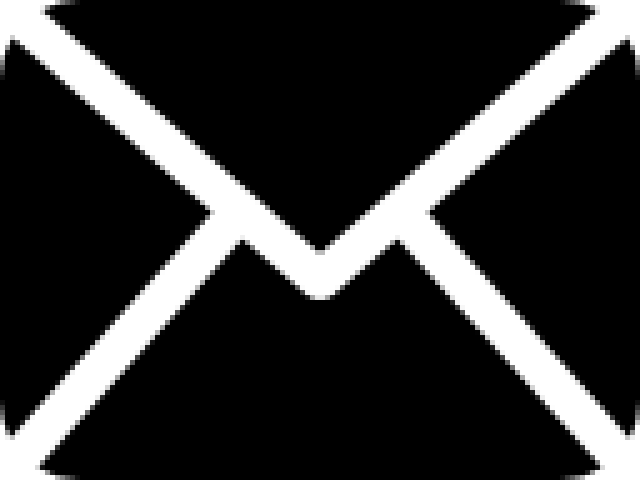 Original - Black And White Email (640x480), Png Download