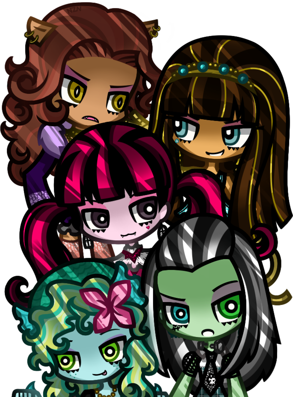 Gifs De Monster High (1024x1423), Png Download