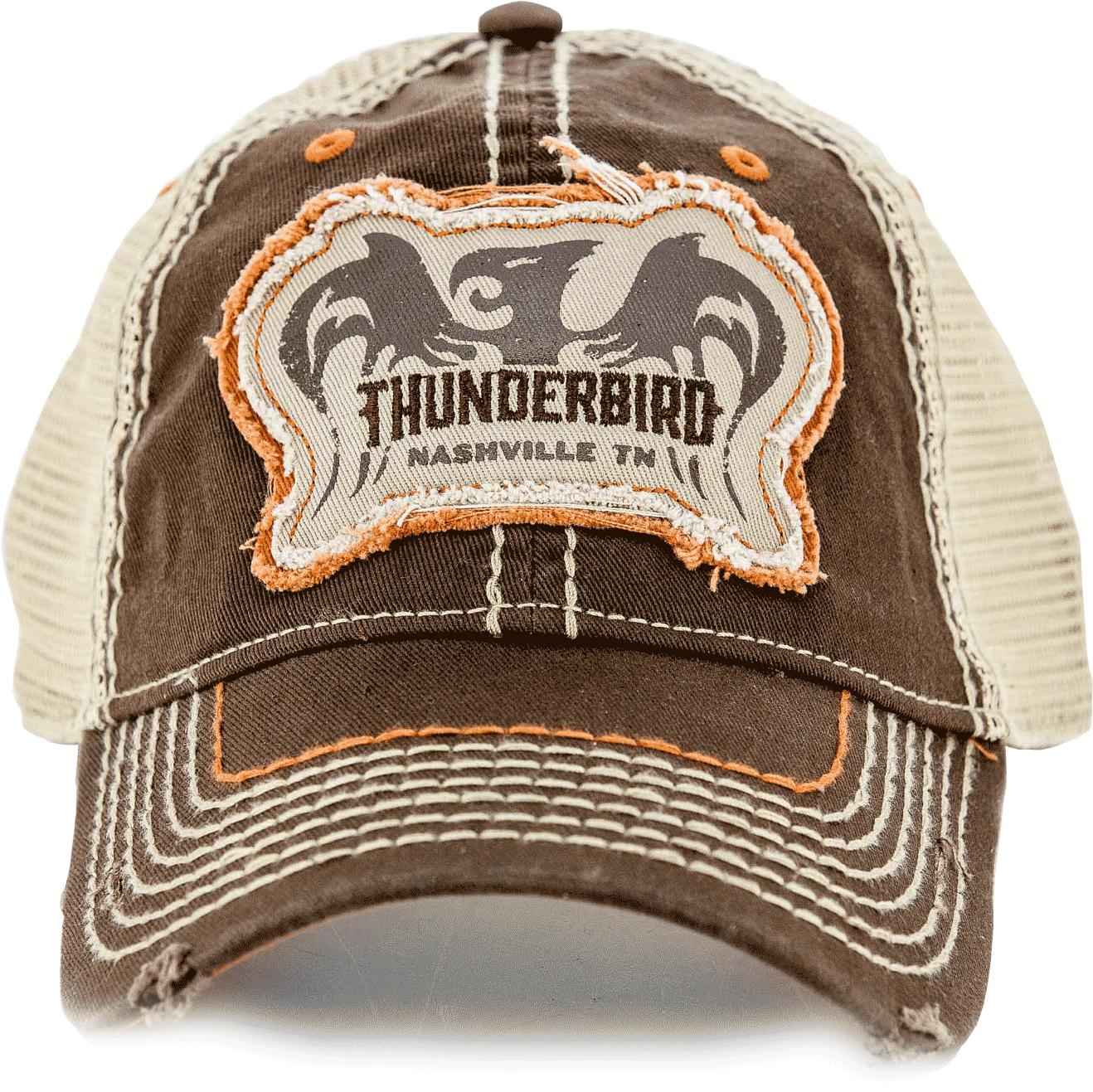 Brown Trucker Hat - Baseball Cap (1920x1920), Png Download