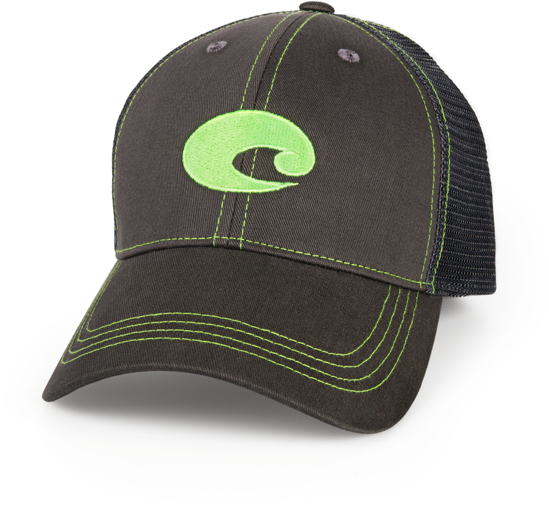 Neon Trucker Graphite Hat - Baseball Cap (2000x1000), Png Download