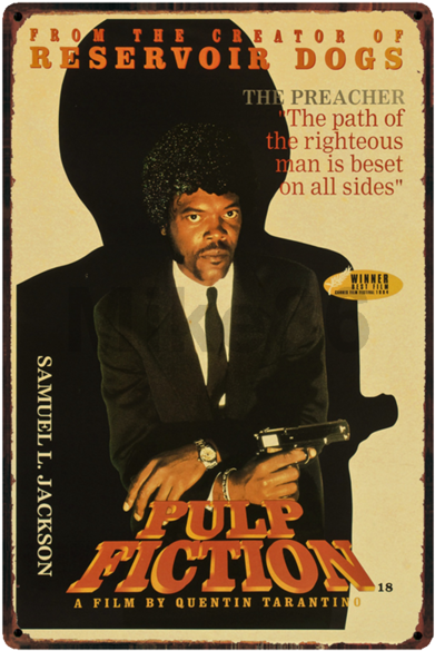 Pulp Fiction Art - Poster (640x640), Png Download