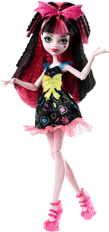Buy Doll Monster High Electrified Draculaura Dvh67 - Muñeca Monster High Electrizadas Frankie (800x800), Png Download